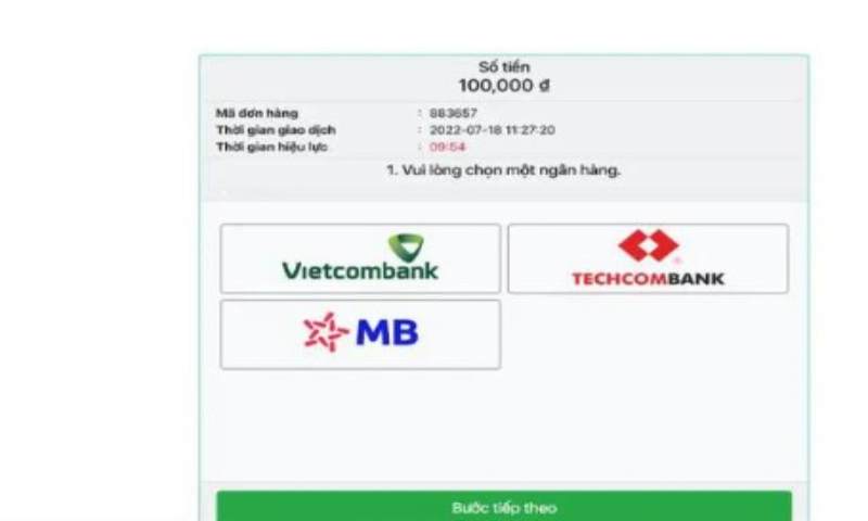 Các ngân hàng có thể liên kết